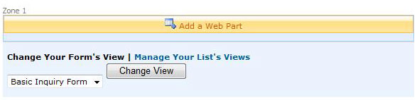 manage your list's views